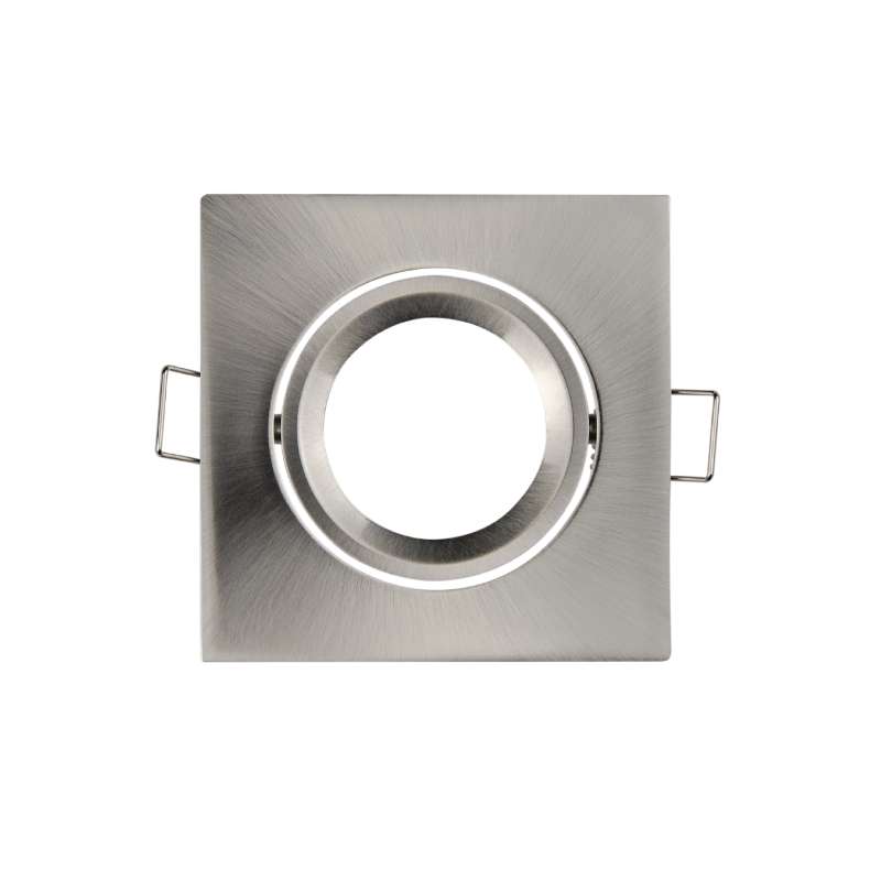 FARETTO DA INCASSO QUADRATO ORIENTABILE 84MM