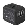 ADATTATORE UNIVERSALE DA VIAGGIO CON 4 USB 3.4A