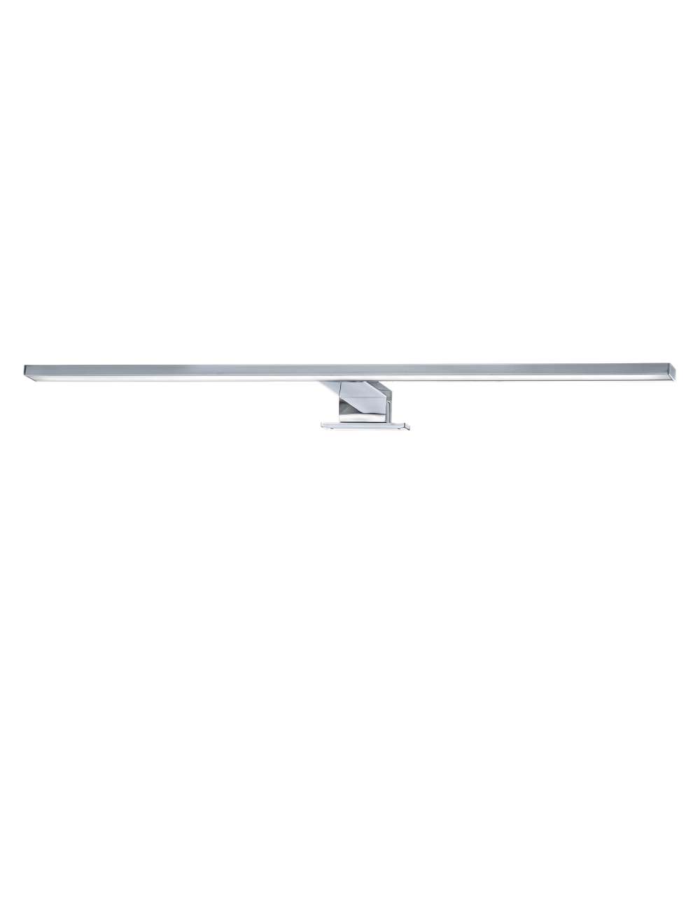 APPLIQUE LED DA SPECCHIO 60 CM 8W CROMATO 4000K