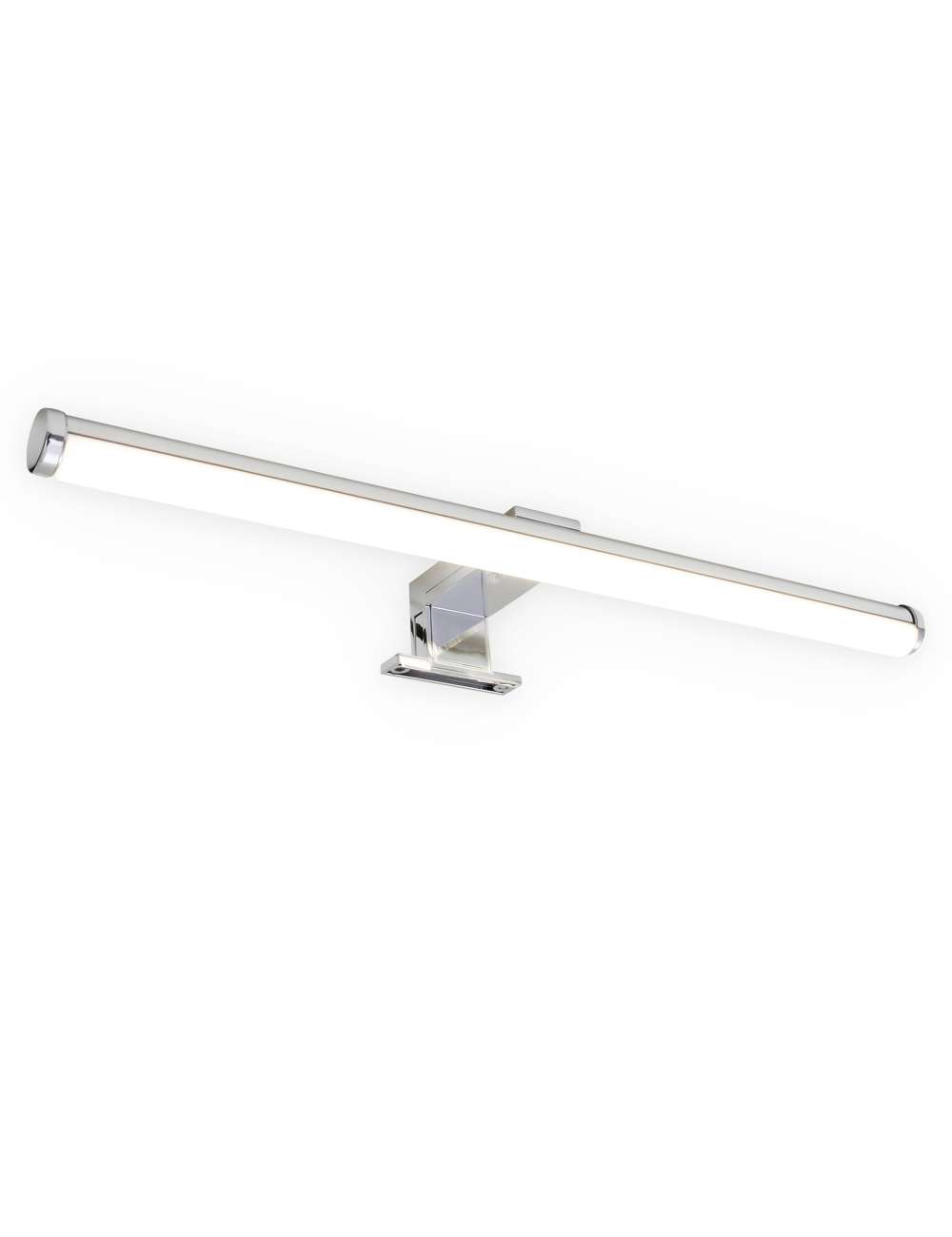 APPLIQUE LED DA SPECCHIO 40 CM 6W CROMATO 4000K