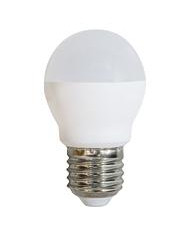 LAMPADA A LED MINISFERA E27 6,5W 220V LUCE CALDA