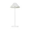 LAMPADA DA TAVOLO IN ALLUMINIO A BATTERIA 3W BIANCA
