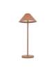 LAMPADA DA TAVOLO IN ALLUMINIO A BATTERIA 3W RAME