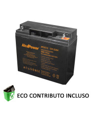 BATTERIA PIOMBO 12V 22AH CICLICA ERMETICA