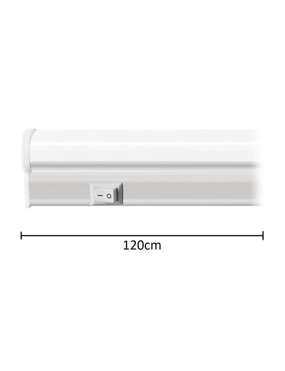 PLAFONIERA REGLETTE LED 120CM T5 18W LUCE NATURALE