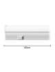 PLAFONIERA REGLETTE LED 90CM T5 9W LUCE NATURALE