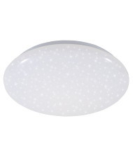 PLAFONIERA A LED ROTONDA CIELO STELLATO 39CM 18W