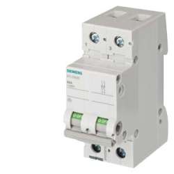 INTERRUTTORE SEZIONATORE 63A 400VCA 2P ACC.