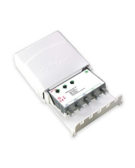 AMPLIFICATORE DA PALO 2 UHF 32DB REG. + MIX VHF