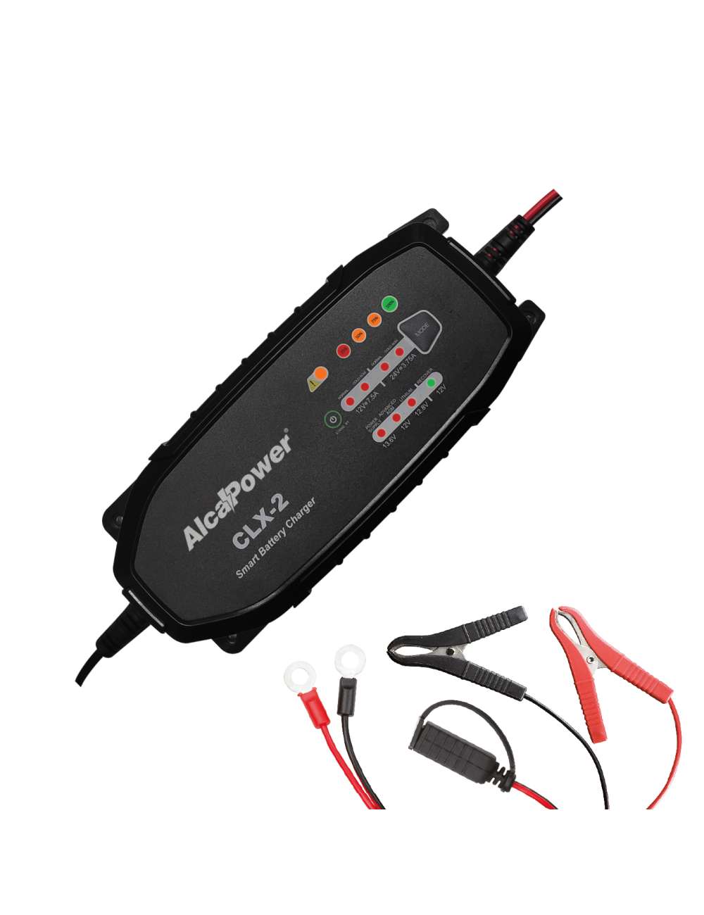 CARICA BATTERIE AUTO 7.5A 12/24V 18-240AH LIFEPO4
