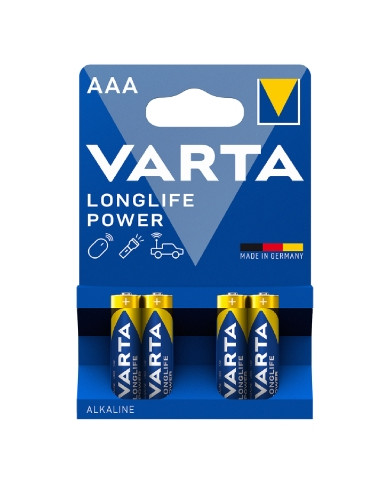 MINISTILO ALKALINA LONGLIFE POWER BL 4PZ VARTA