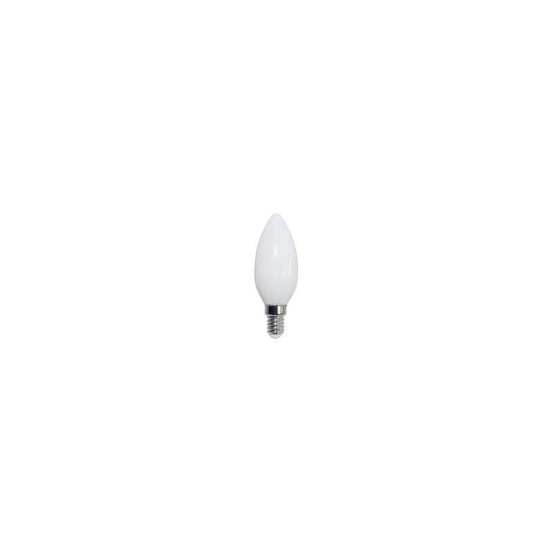 LAMPADA A LED CANDELA MILKY E14 4,5W LUCE CALDA