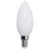 LAMPADA A LED CANDELA MILKY E14 4,5W LUCE CALDA 2700K