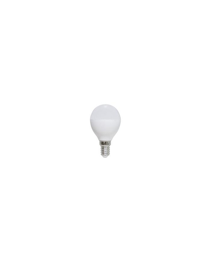 LAMPADA A LED MINISFERA E14 6,5W 220V LUCE FREDDA