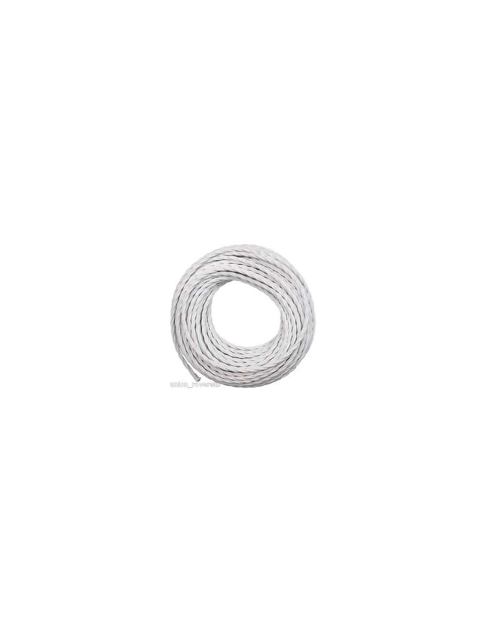 CAVO TRECCIOLA BIANCO 4X1