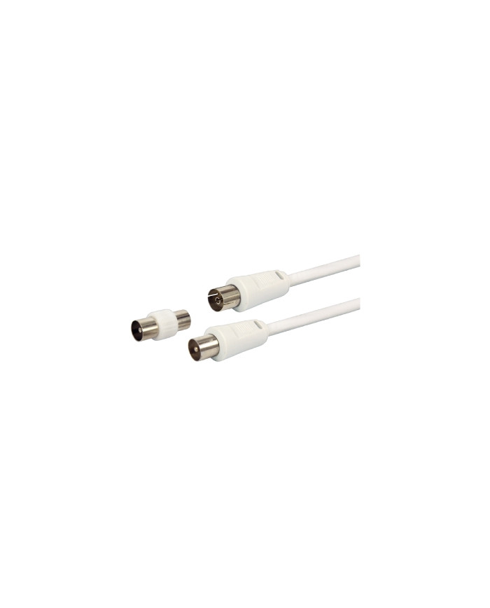 CAVO ANTENNA TV SPINA/PRESA 1,5 MT BIANCO