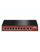 SWITCH POE NON GESTIBILE DA 8 POE + 2 ETHERNET