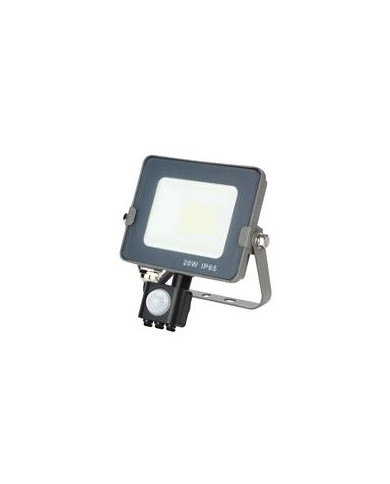 FARO SLIM GRIGIO IP65 LED 20W 4000K LUCE NATURALE