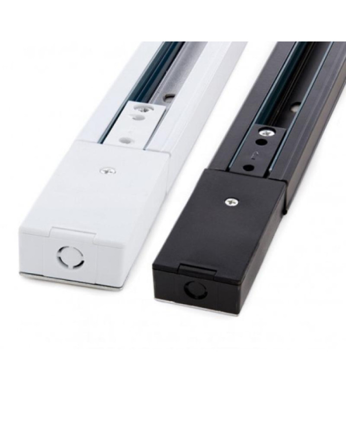 BINARIO ELETTRIFICATO MONOFASE 2 MT. NERO