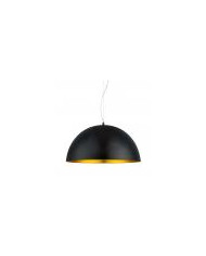 LAMPADARIO DA SOFFITTO VINTAGE NERO E ORO