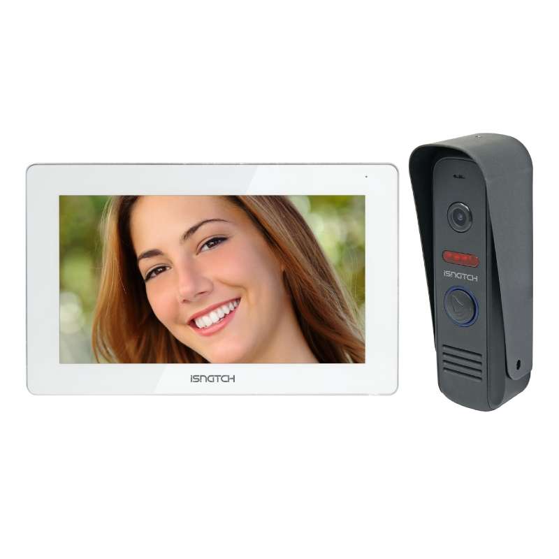 KIT VIDEOCITOFONO 7 TOUCH WI-FI SMART 4 FILI PER