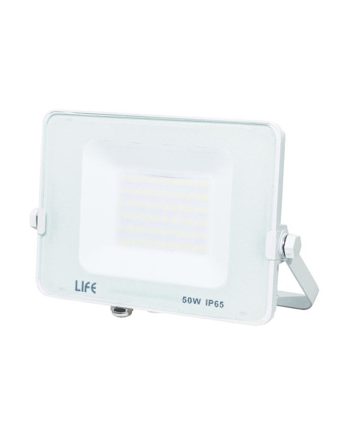 FARO SLIM BIANCO IP65 LED 50W 6500K LUCE FREDDA