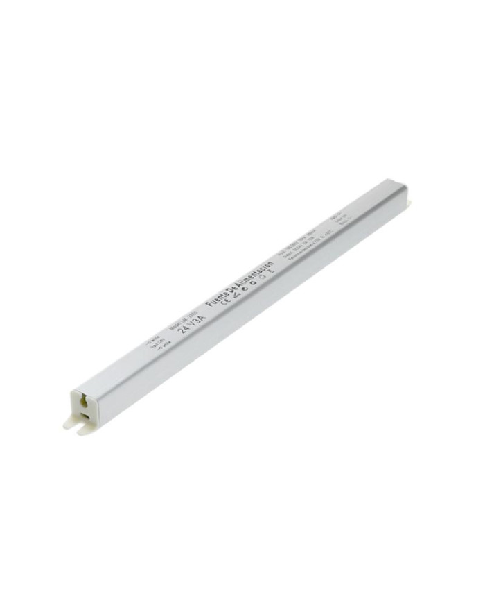 ALIMENTATORE PER STRISCE LED 72W 24VDC