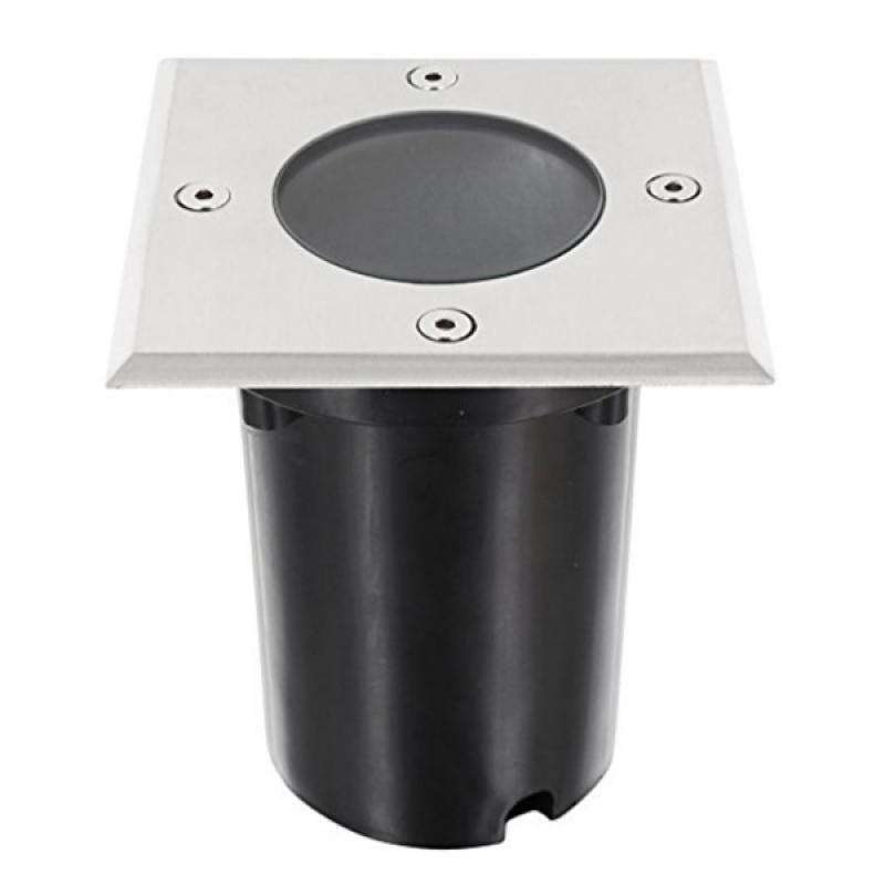 FARETTO A PAVIMENTO QUADRATO IP67 1GU10