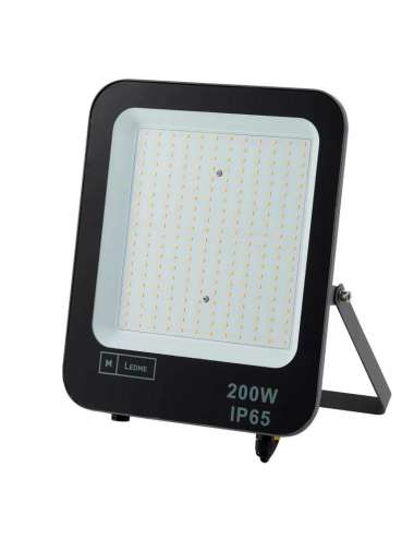 FARO LED 200W NERO 4500K LUCE NATURALE