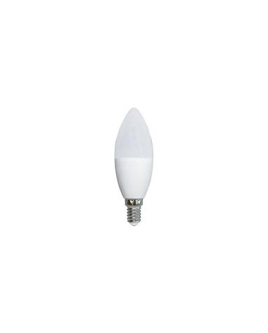 LAMPADA A LED CANDELA E14 6,5W 220V LUCE FREDDA