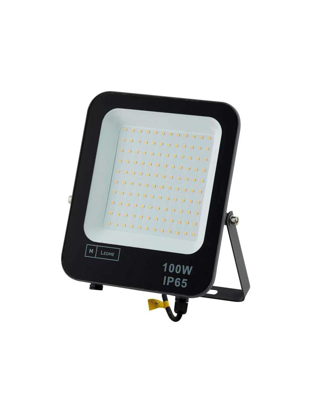 FARO LED 100W NERO 3000K LUCE CALDA