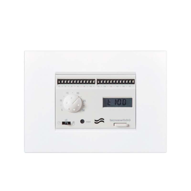 CRONOTERMOSTATO ELETTRONICO DA INCASSO GIORNALIERO