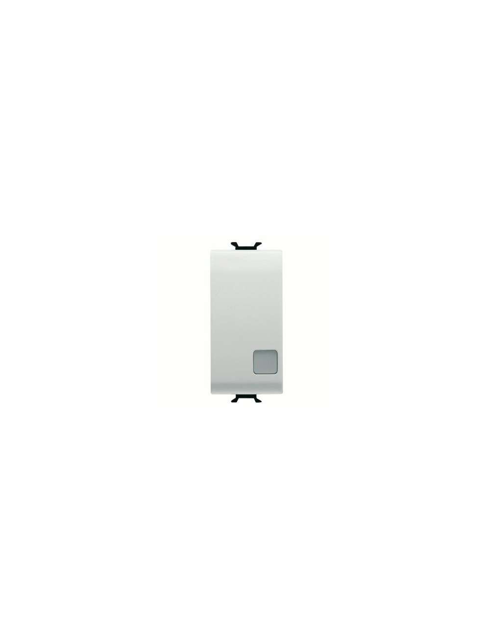PULSANTE UNIPOLARE 1M 1P NA 16A ILLUMINABILE