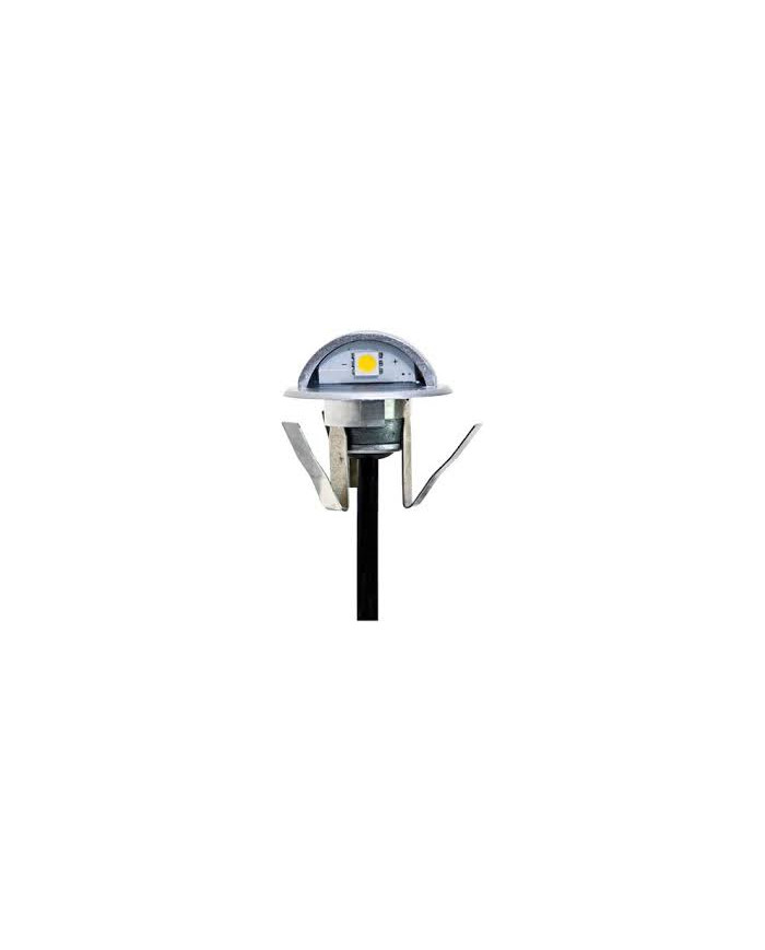 PUNTO LUCE SEGNA PASSO IP65 12VDC 1W LUCE A 90°