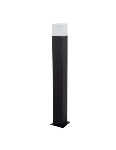 PALETTO DESIGN PLUS DA GIARDINO IN ALLUMINIO NERO