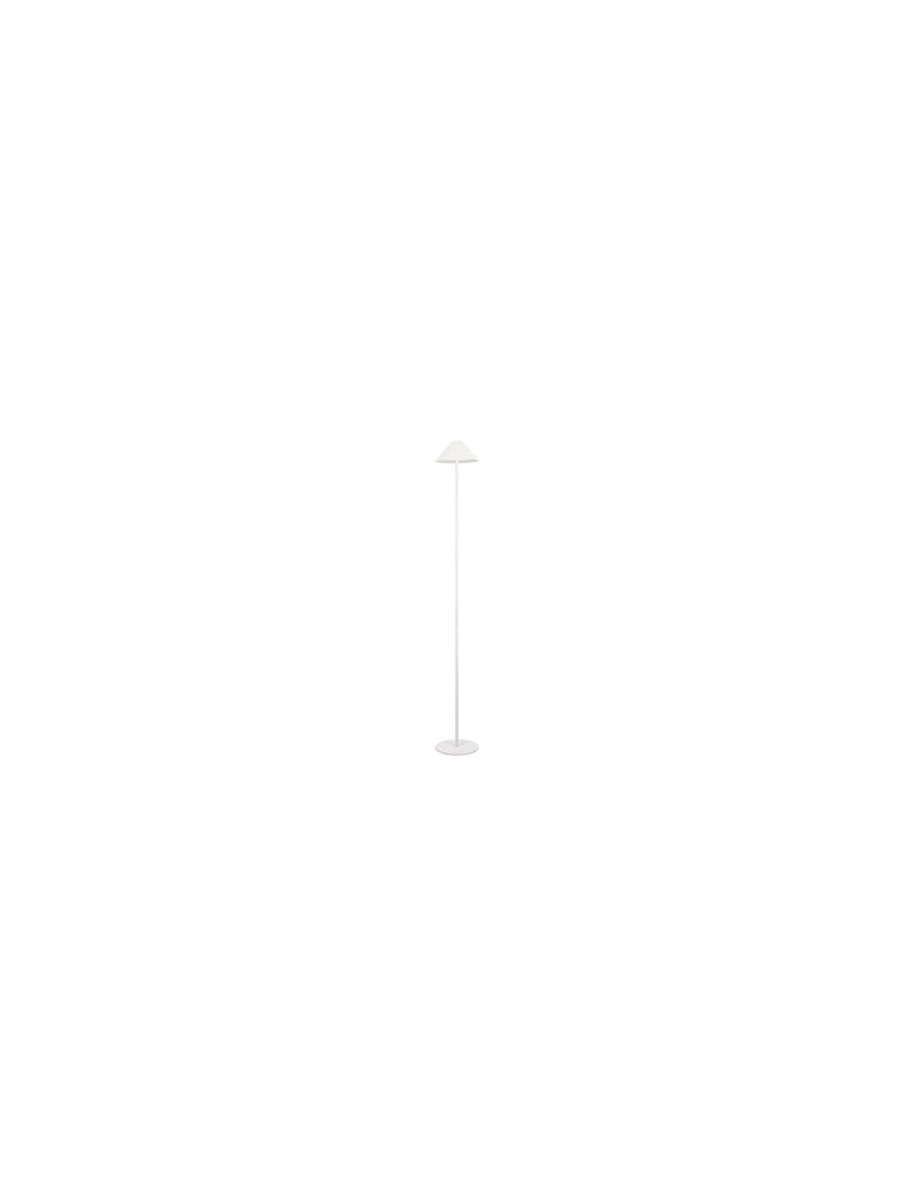 LAMPADA DA TERRA IN ALLUMINIO A BATTERIA 3W BIANCA