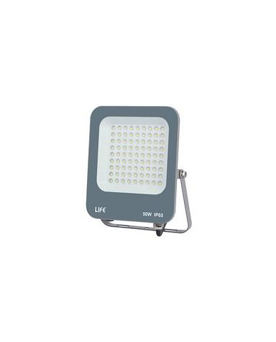 FARO LED GRIGIO 50W 6500K LUCE FREDDA IP65