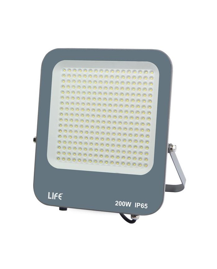 FARO LED GRIGIO 200W 6500K LUCE FREDDA IP65