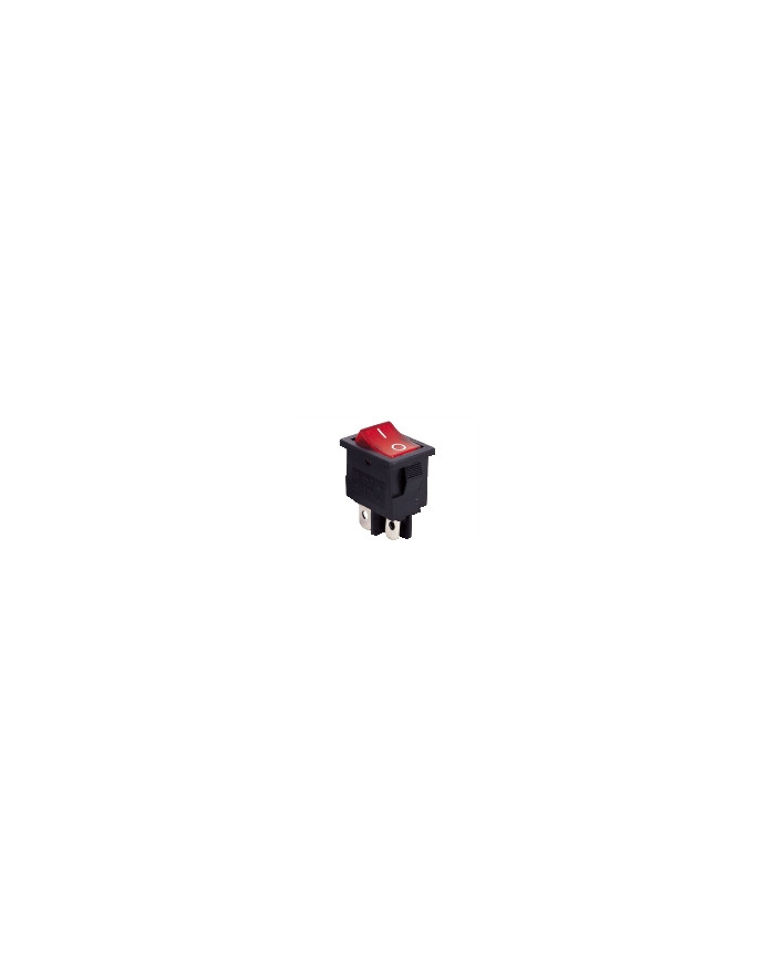 INTERRUTTORE BIPOLARE A BILANCIERE ROSSO ON-OFF 4P