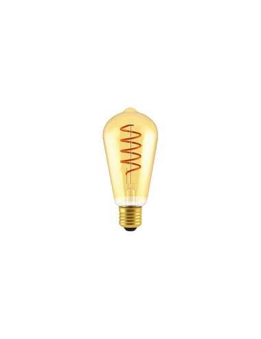 LAMPADA LED ST64 FILAMENTO AMBRA E27 5W 2000K