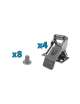 KIT DI INSTALLAZIONE CON FISSAGGIO A MOLLA 600*600