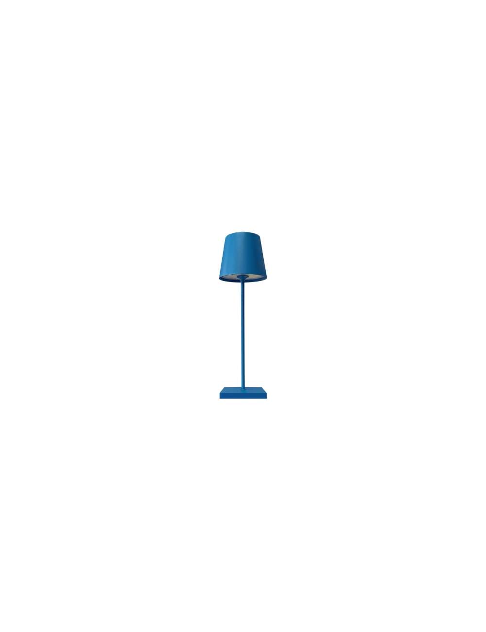 LAMPADA DA TAVOLO IN ALLUMINIO A BATTERIA 2,2W