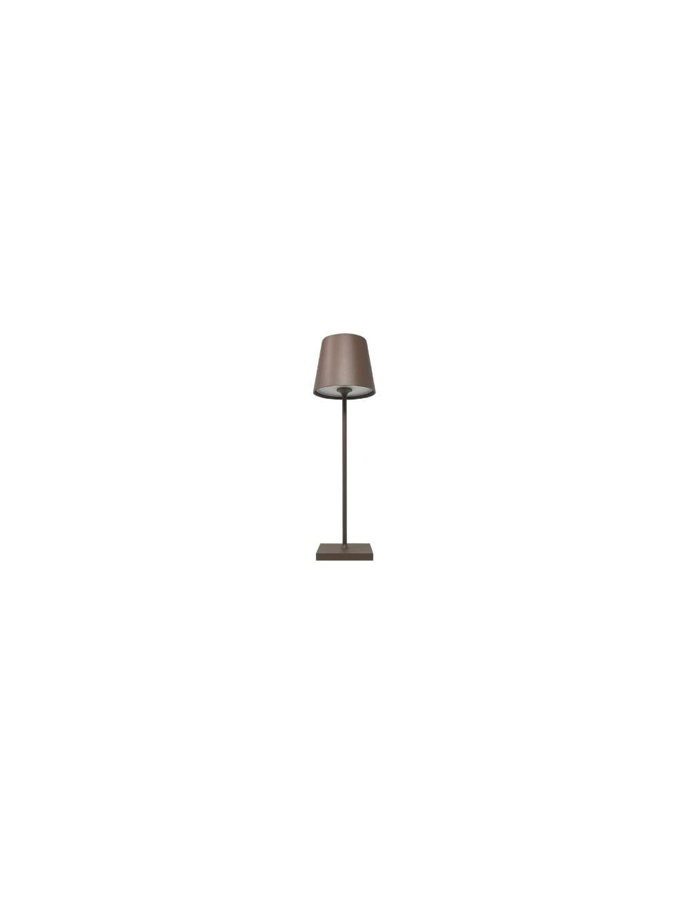 LAMPADA DA TAVOLO IN ALLUMINIO A BATTERIA 2,2W