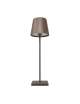 LAMPADA DA TAVOLO IN ALLUMINIO A BATTERIA 2,2W