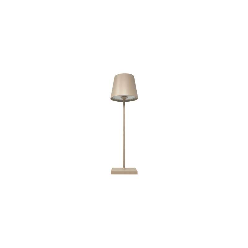 LAMPADA DA TAVOLO IN ALLUMINIO A BATTERIA 2,2W