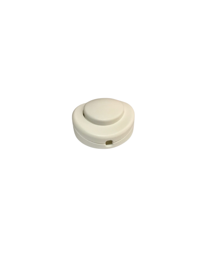 INTERRUTTORE UNIPOLARE A PEDALE 250V BIANCO