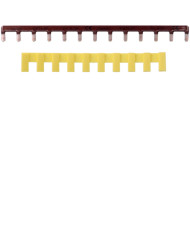 BARRETTA DI CABLAGGIO UNIPOLARE 63 A MARRONE