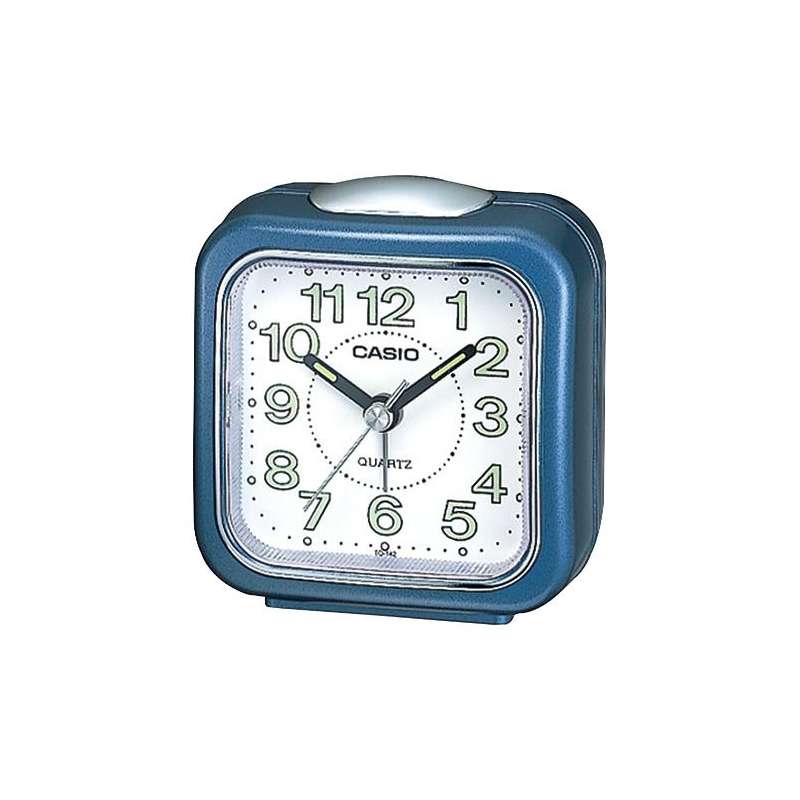 SVEGLIA DA TAVOLO ANALOGICA BLU CHIARO CASIO