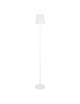 LAMPADA DA TERRA IN ALLUMINIO RICARICABILE BIANCA