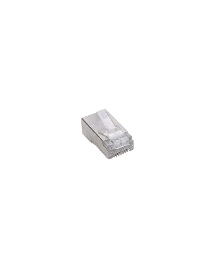 SPINA PLUG RJ45 8P/8C CT.5 SCHERMATO FILI RIGIDI